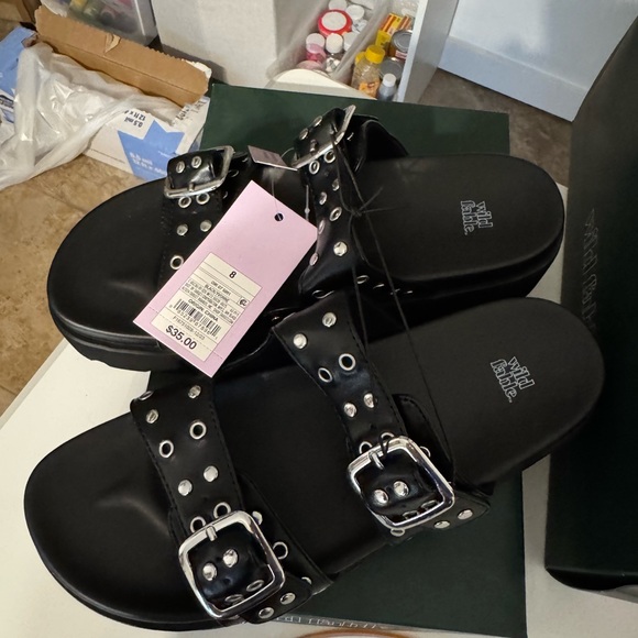 Wild Fable Black Platform Sandals - Picture 3 of 3